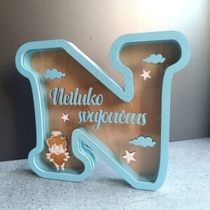 Taupyklė - vardo raidė