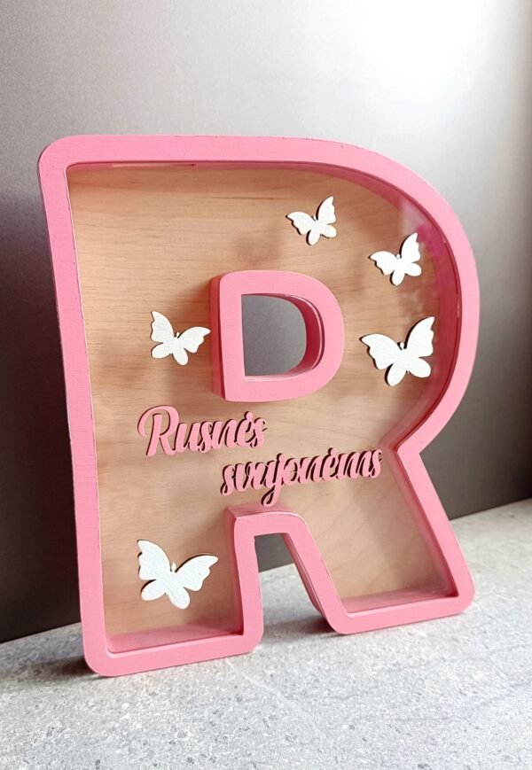 Taupyklė - vardo raidė