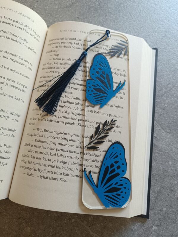 Knygų skirtukas - Drugeliai