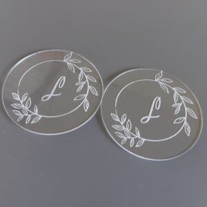 Padėkliukas su inicialu