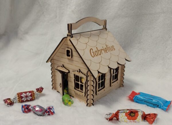 Saldainių dėžutė - Namelis