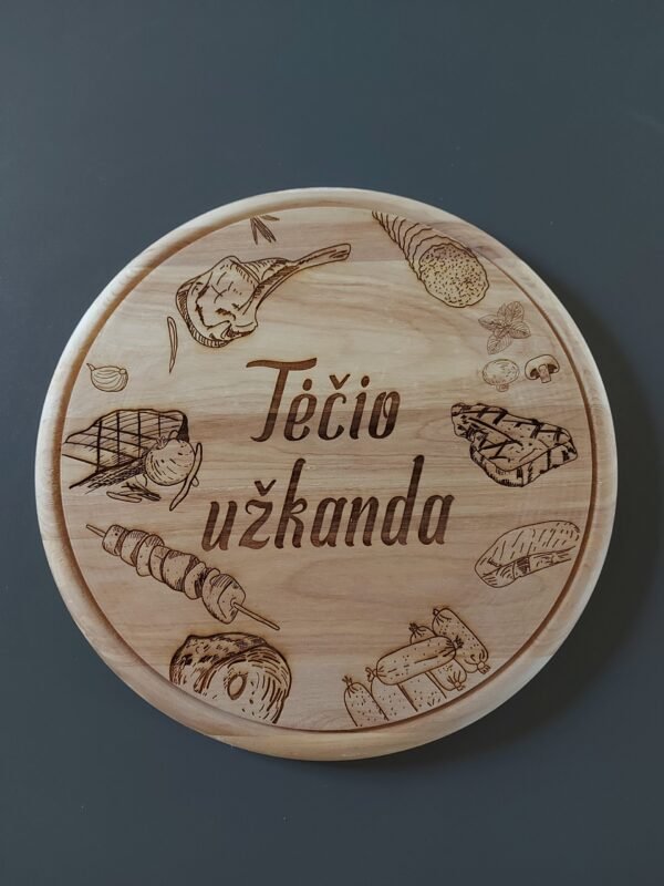 Pjaustymo lentelė - TĖČIUI