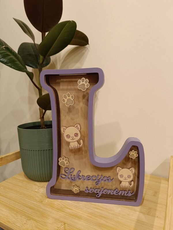 Taupyklė - vardo raidė