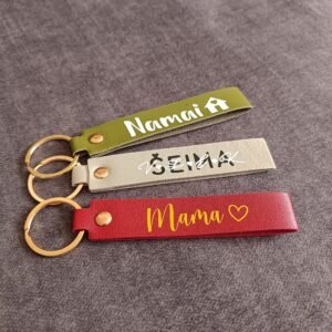 Odiniai raktų pakabukai