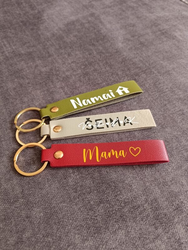 Odiniai raktų pakabukai