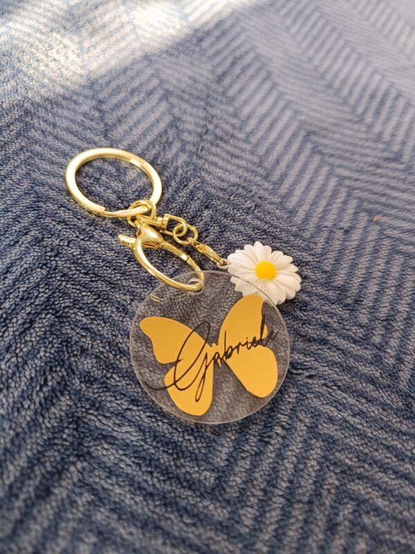 Raktų pakabukas - Drugelis