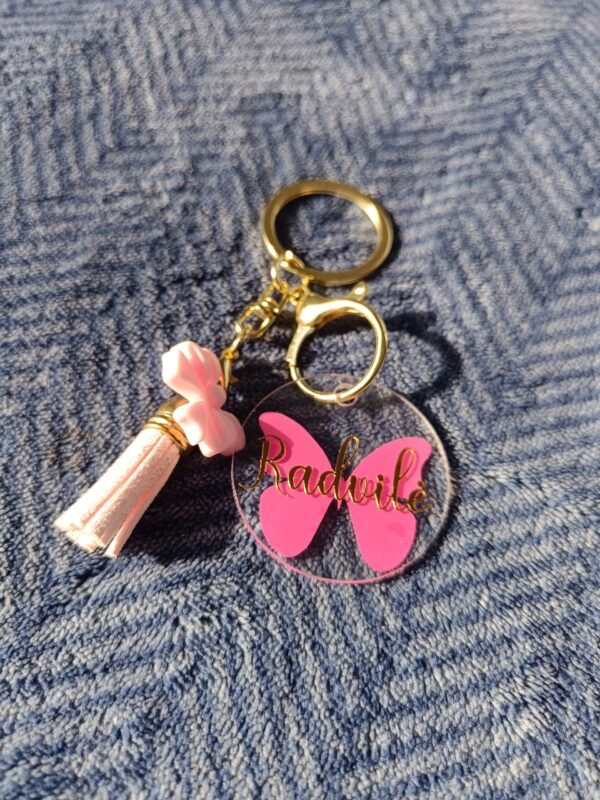 Raktų pakabukas - Drugelis