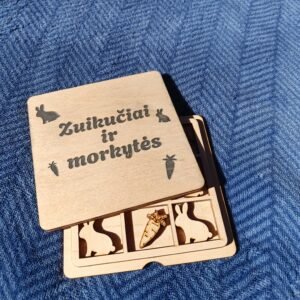 Medinis Zuikučiai ir Morkytės žaidimas