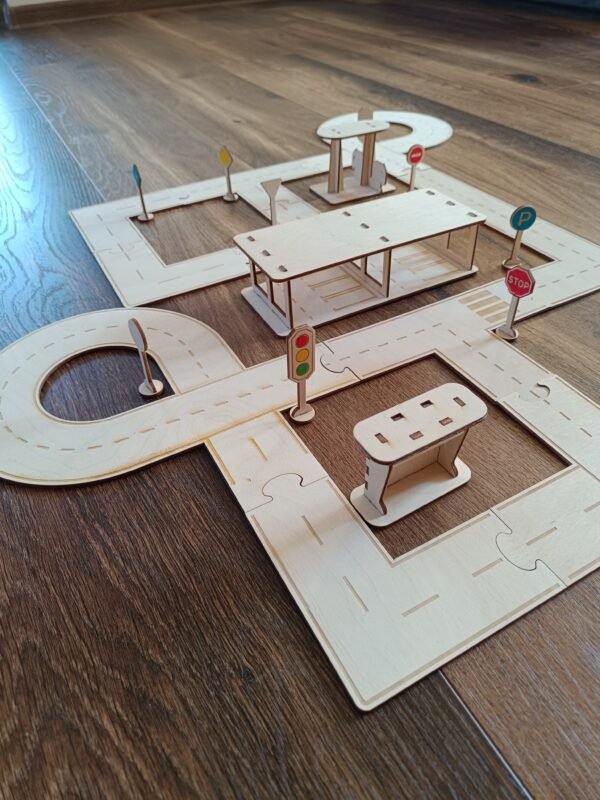 Medinė mašinėlių trasa