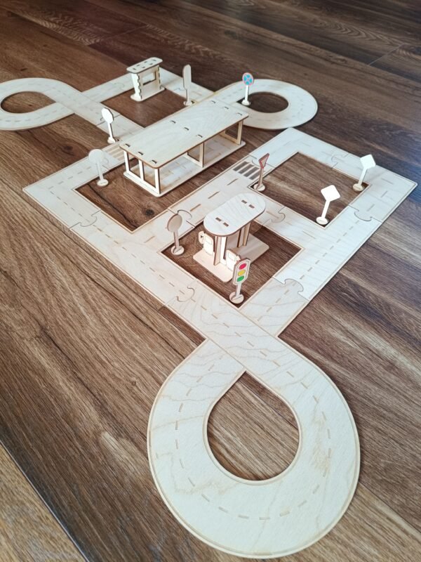 Medinė mašinėlių trasa