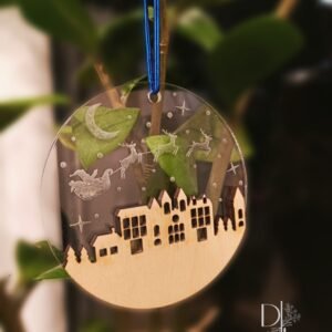 Kalėdiniai žaisliukai - Miestas