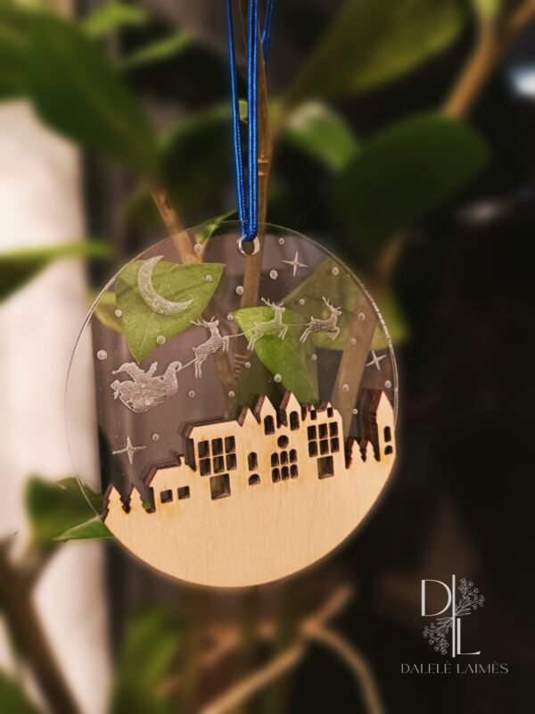 Kalėdiniai žaisliukai - Miestas