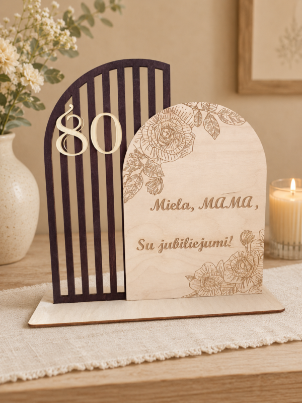 Medinis gimtadienio sveikinimas