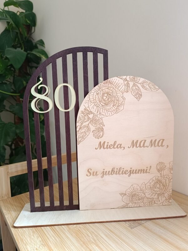 Medinis gimtadienio sveikinimas
